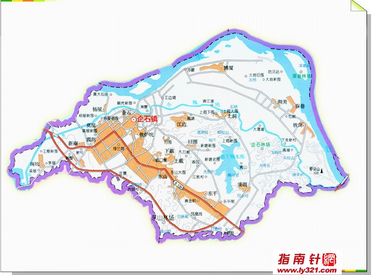 东莞企石地图图片