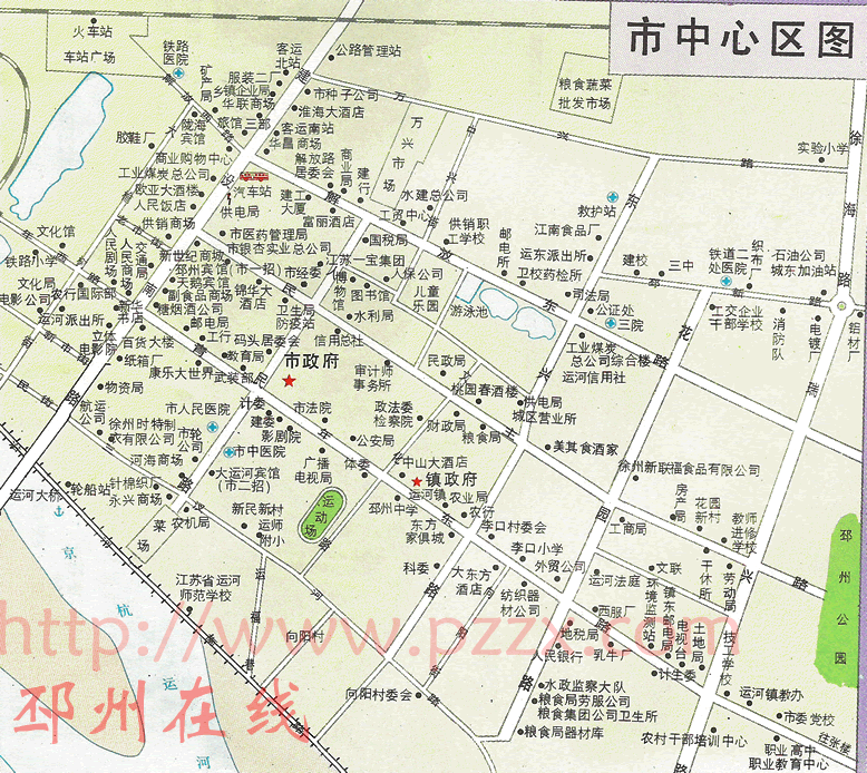 邳州地图