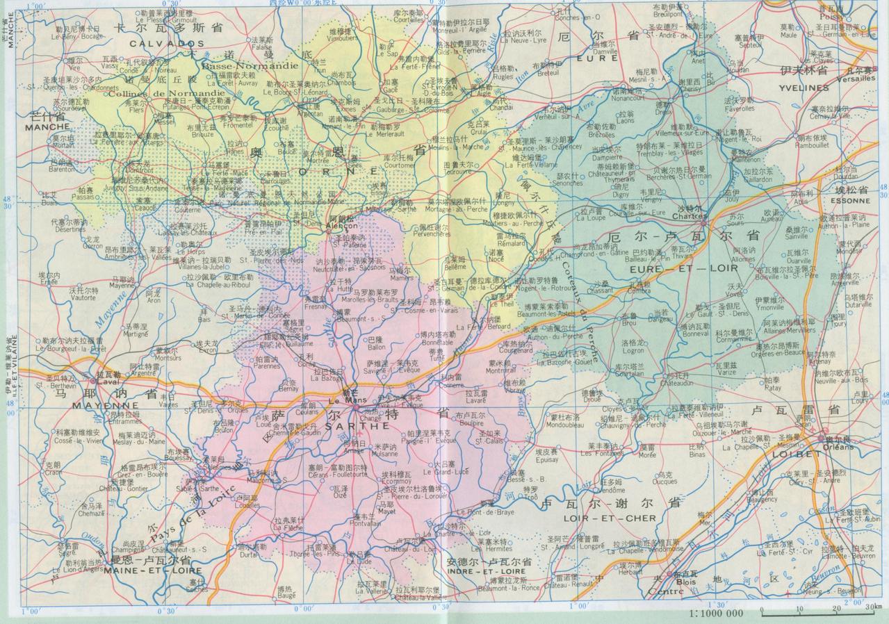 法国行政地图_法国行政区划地图剧情介绍